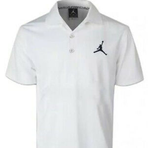 JORDAN NIKE WHITE POLO